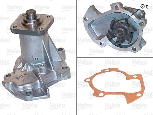 Water Pump, engine cooling (506390)