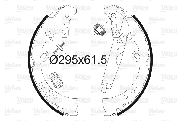 Brake Shoe Set (564164)