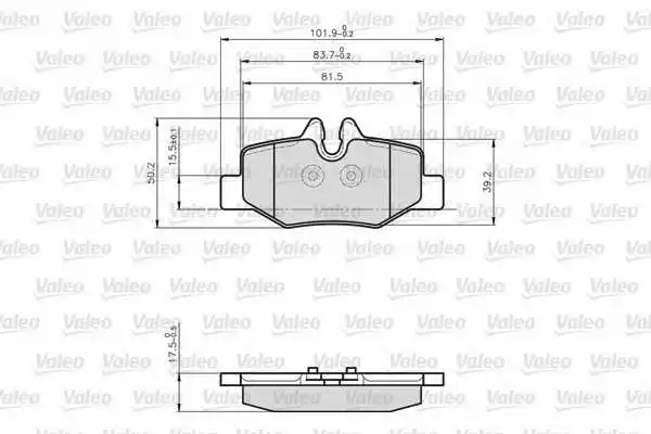 Brake Pad Set, disc brake (872008)