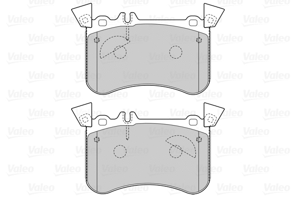 Brake Pad Set, disc brake (601552)