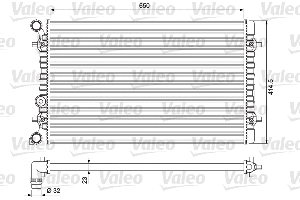Radiator, engine cooling (232175)
