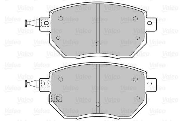 Brake Pad Set, disc brake (598918)