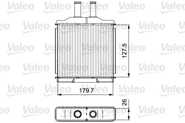 Heat Exchanger, interior heating (811541)