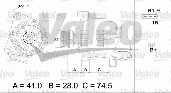 Alternator (436655)