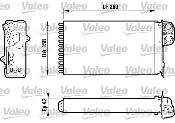 Heat Exchanger, interior heating (812162)