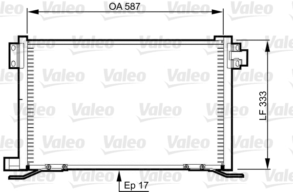 Condenser, air conditioning (818991)