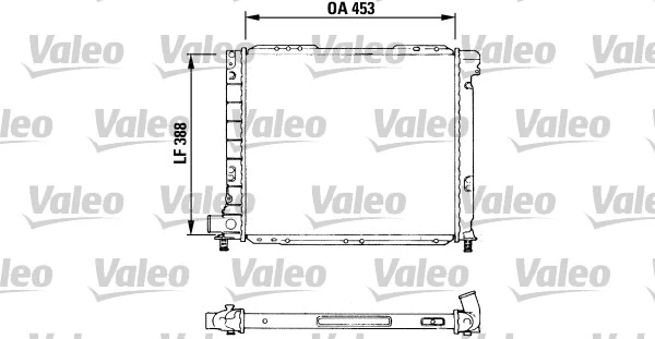 Radiator, engine cooling (810983)