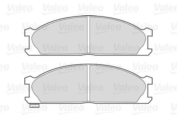 Brake Pad Set, disc brake (301618)