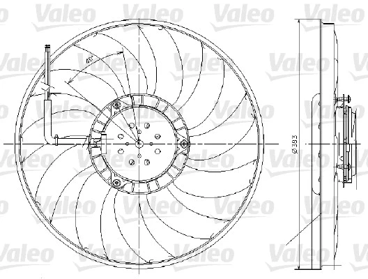 Fan, engine cooling (696017)