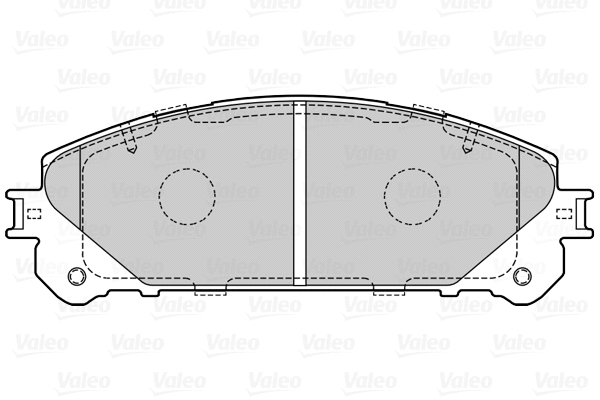 Brake Pad Set, disc brake (670224)