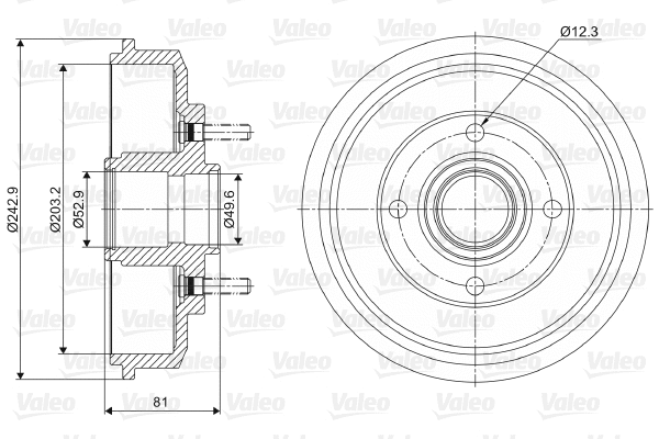Brake Drum (237012)