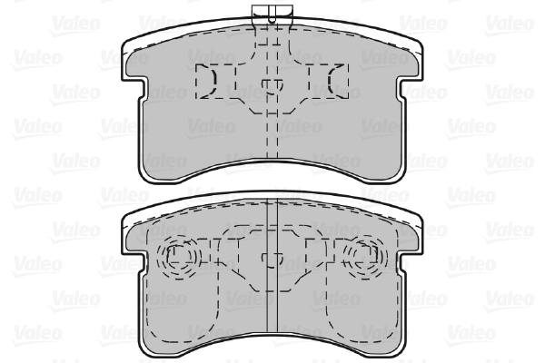 Brake Pad Set, disc brake (601024)