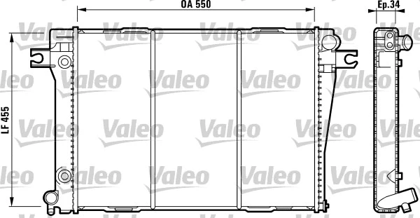 Radiator, engine cooling (819271)