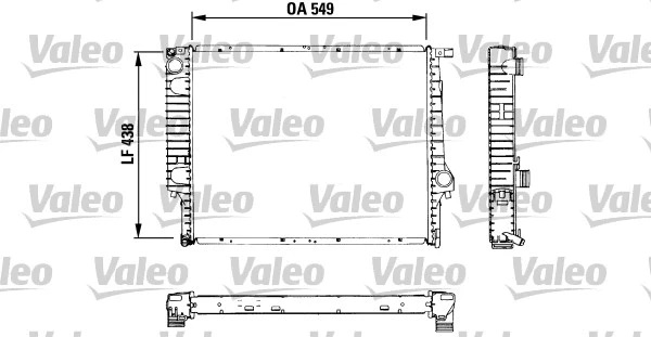 Radiator, engine cooling (819422)