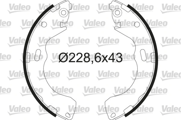 Brake Shoe Set (564217)