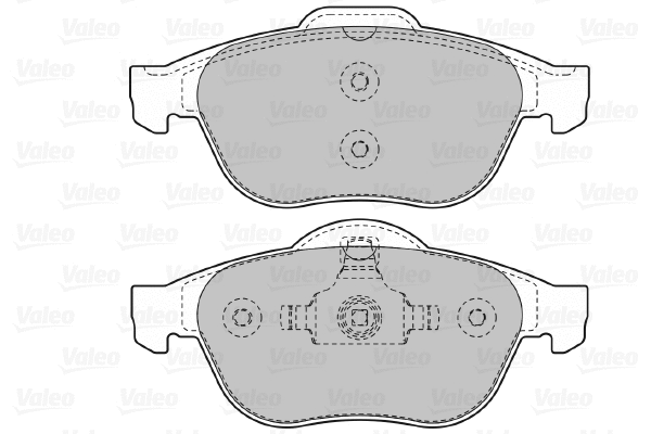 Brake Pad Set, disc brake (598566)