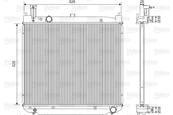 Radiator, engine cooling (701591)
