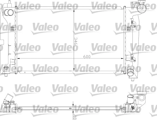 Radiator, engine cooling (734851)
