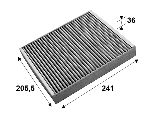 Filter, cabin air (715659)