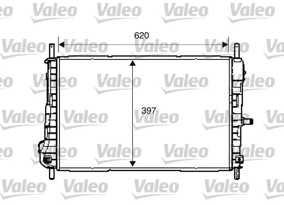 Radiator, engine cooling (734288)