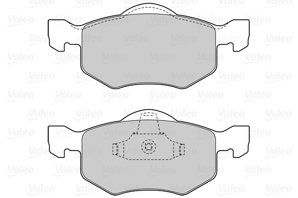 Brake Pad Set, disc brake (601518)