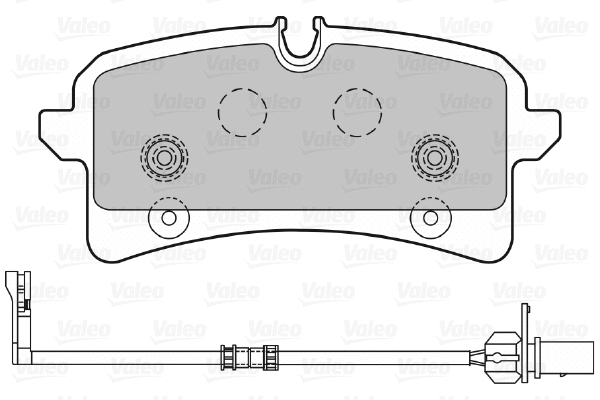 Brake Pad Set, disc brake (601393)