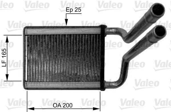 Heat Exchanger, interior heating (812438)