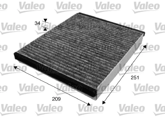 Filter, cabin air (715628)