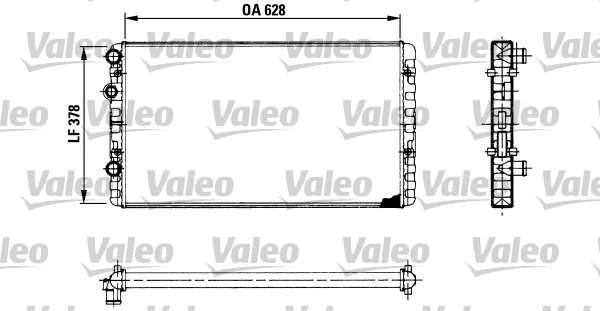 Radiator, engine cooling (730955)