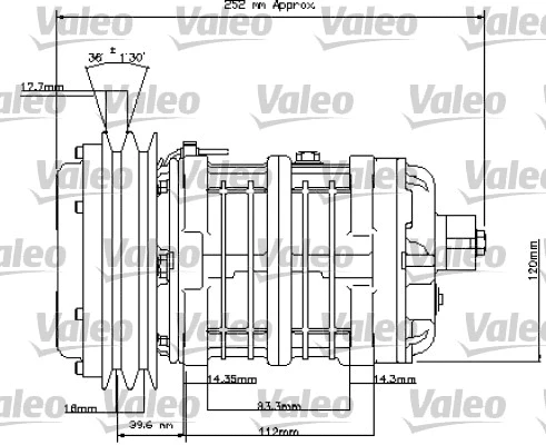 Compressor, air conditioning (815846)