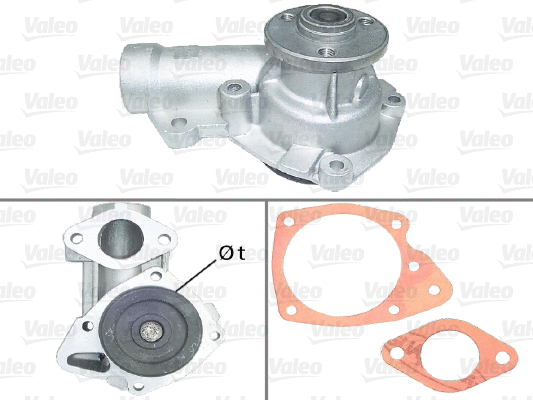 Water Pump, engine cooling (506383)