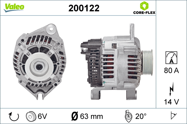 Alternator (200122)