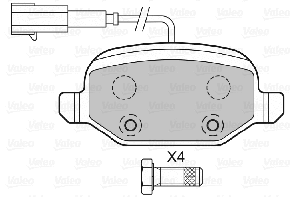 Brake Pad Set, disc brake (601302)