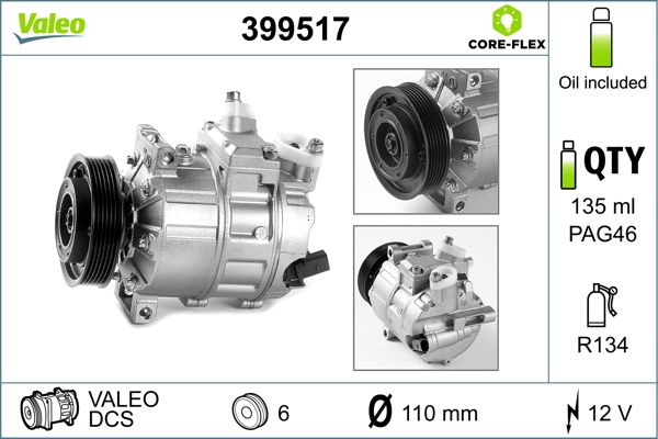 Compressor, air conditioning (399517)