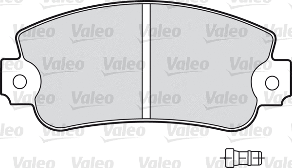 Brake Pad Set, disc brake (598160)