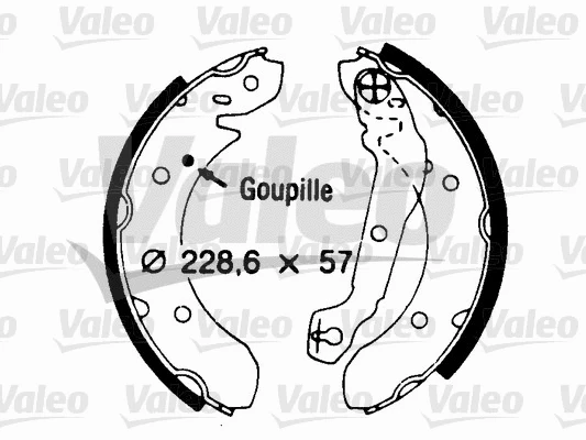 Brake Shoe Set (562684)