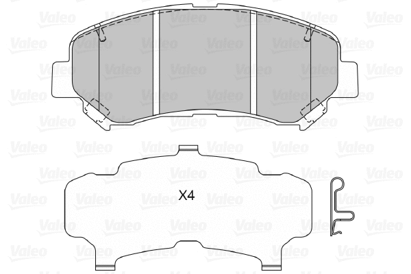 Brake Pad Set, disc brake (601067)
