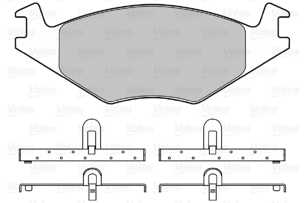 Brake Pad Set, disc brake (598127)