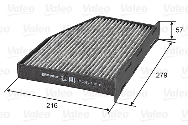 Filter, cabin air (698801)