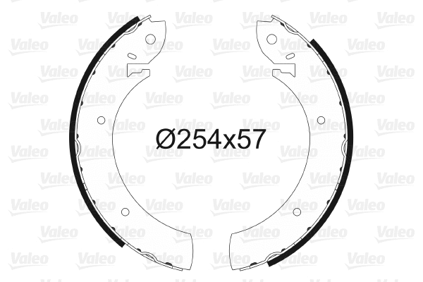Brake Shoe Set (562108)