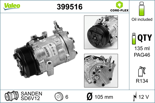 Compressor, air conditioning (399516)