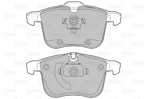 Brake Pad Set, disc brake (598808)