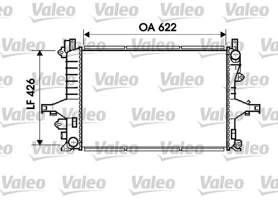 Radiator, engine cooling (734719)