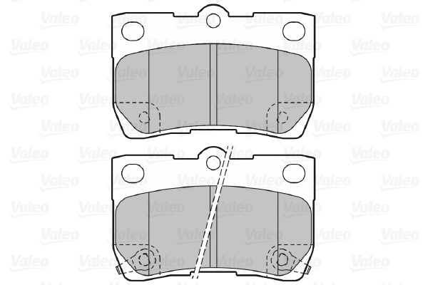Brake Pad Set, disc brake (598888)