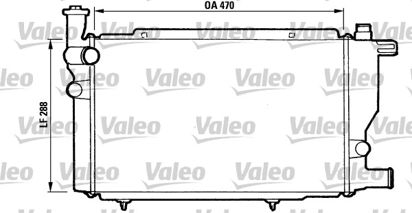 Radiator, engine cooling (810892)