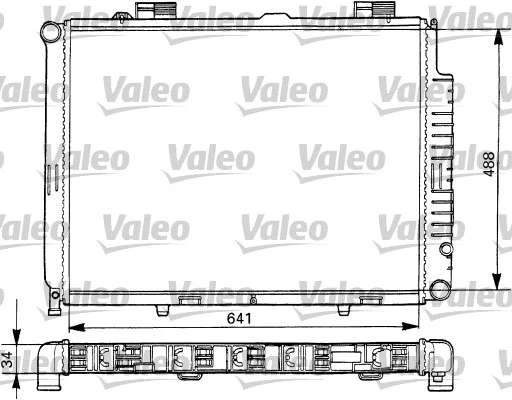 Radiator, engine cooling (731293)