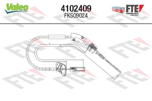 Cable Pull, clutch control (4102409)