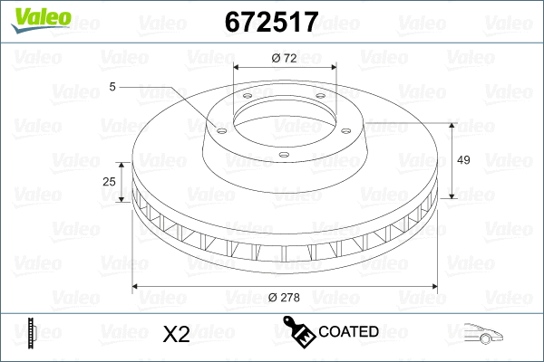 Brake Disc (672517)