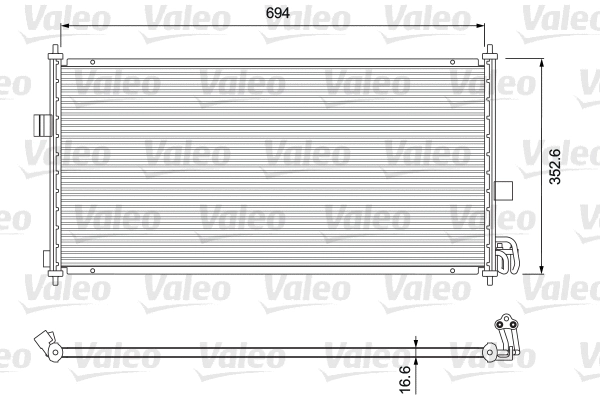 Condenser, air conditioning (818026)