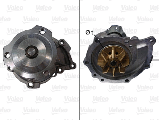 Water Pump, engine cooling (506579)